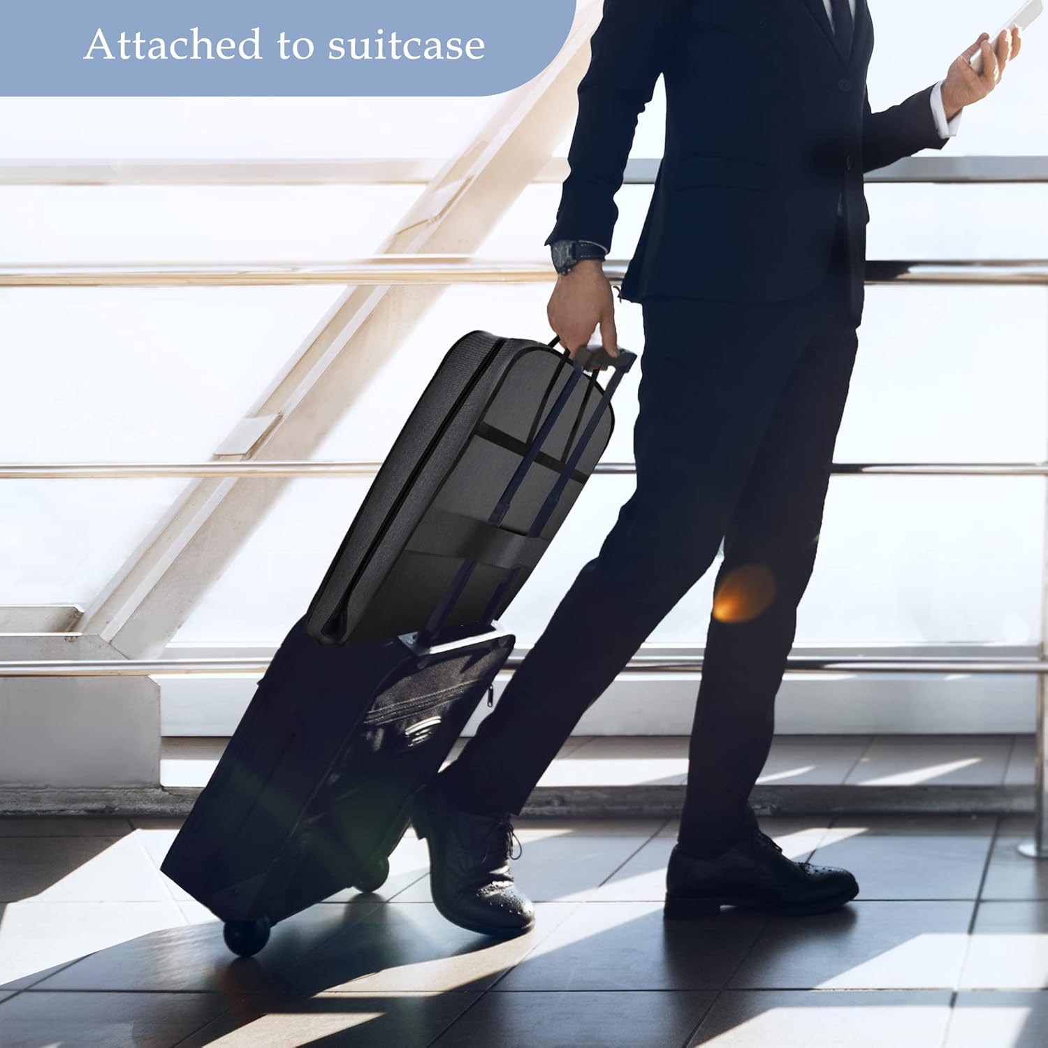 Moktan Sabai Waterproof Foldable Garment Bag Oxford Travel Suit Cover with Pocket