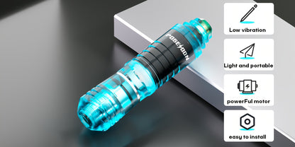 Moktan Sabai Wireless Tattoo Pen Kit, Complete Tattoo Gun Set with Needles & 6 Inks
