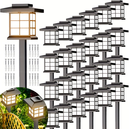 Outdoor Solar Path Lights – 600mA Waterproof LED Landscape Lights (different Sizes Available)