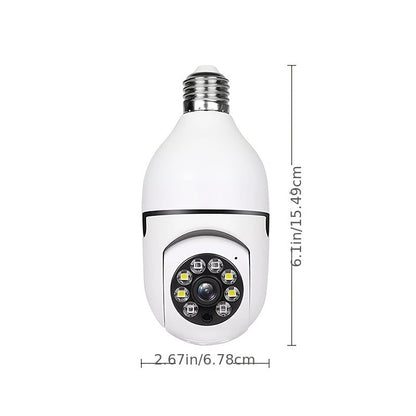 Wireless Cameras 4PCS 3MP Smart Bulb, Night Vision & 2-Way Audio