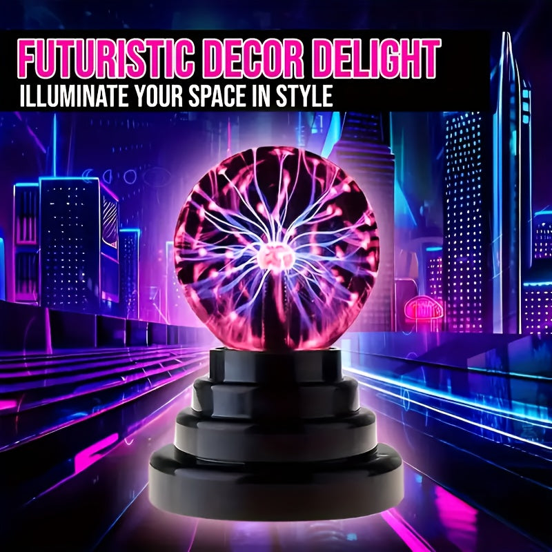 Moktan Sabai Magic Ball LED Night Light – USB Remote Control Color Changing Lamp for Bedroom