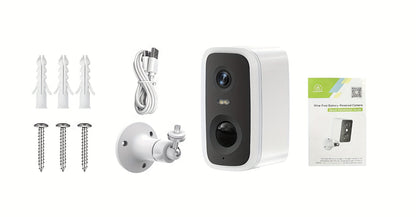 Moktan Sabai - 5MP Solar Security Camera with 360° View & AI Detection