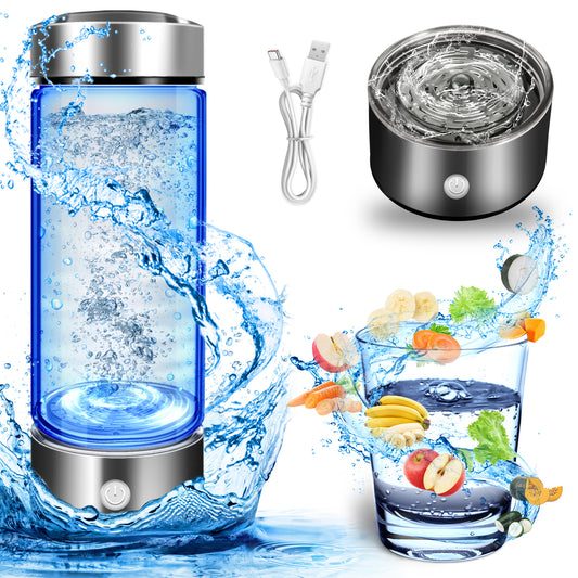 Hydrogen Water Bottle – 420ml Portable Ionizer for Office, Travel & Hydration Moktan Sabai