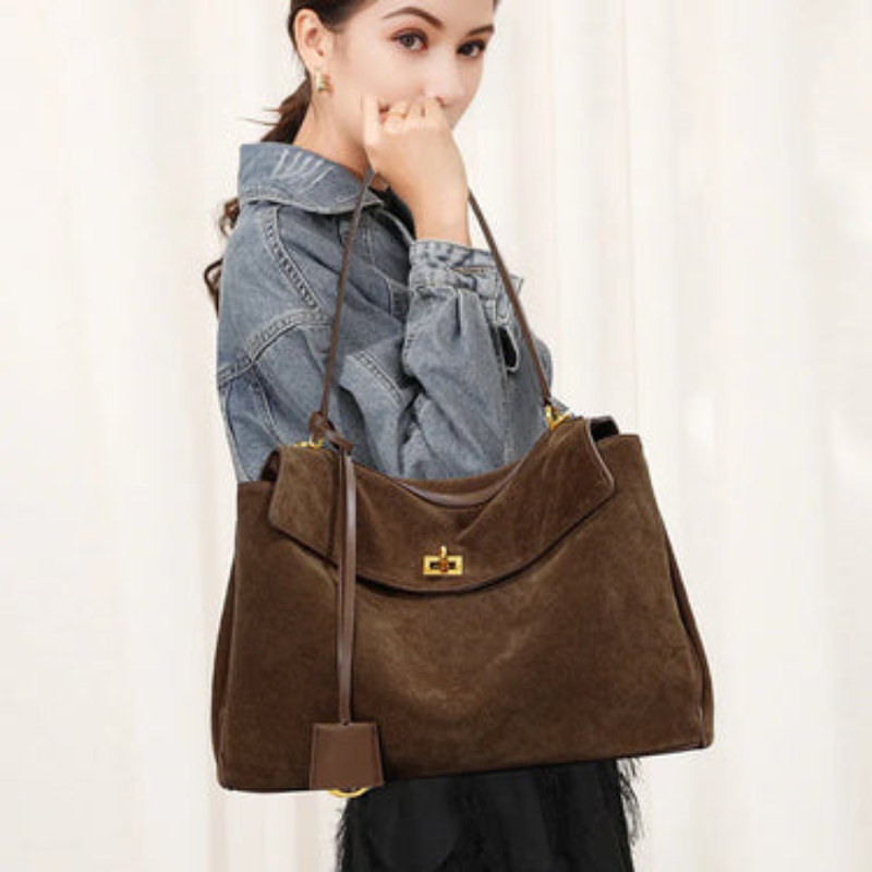 Moktan Sabai Large Rectangular Shoulder Handbag