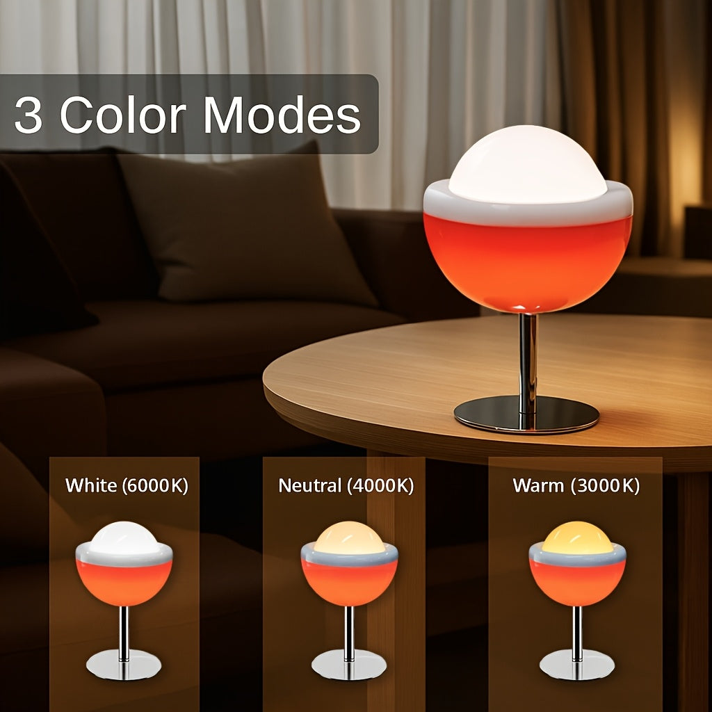 Moktan Sabai USB Dimmable Desk Lamp – Tri-Color LED Night Light for Bedroom & Gift Holidays