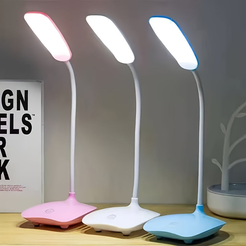 Moktan Sabai LED Desk Lamp for Students – USB Rechargeable Eye Protection Touch Dimmable Light