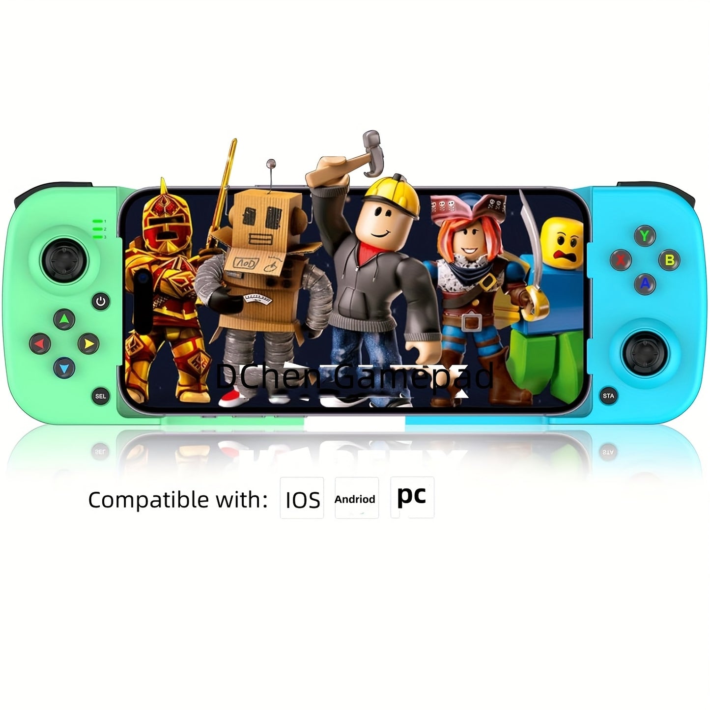 Pro Wireless Mobile Gamepad for iPhone, Android, PC & Steam Deck Moktan Sabai