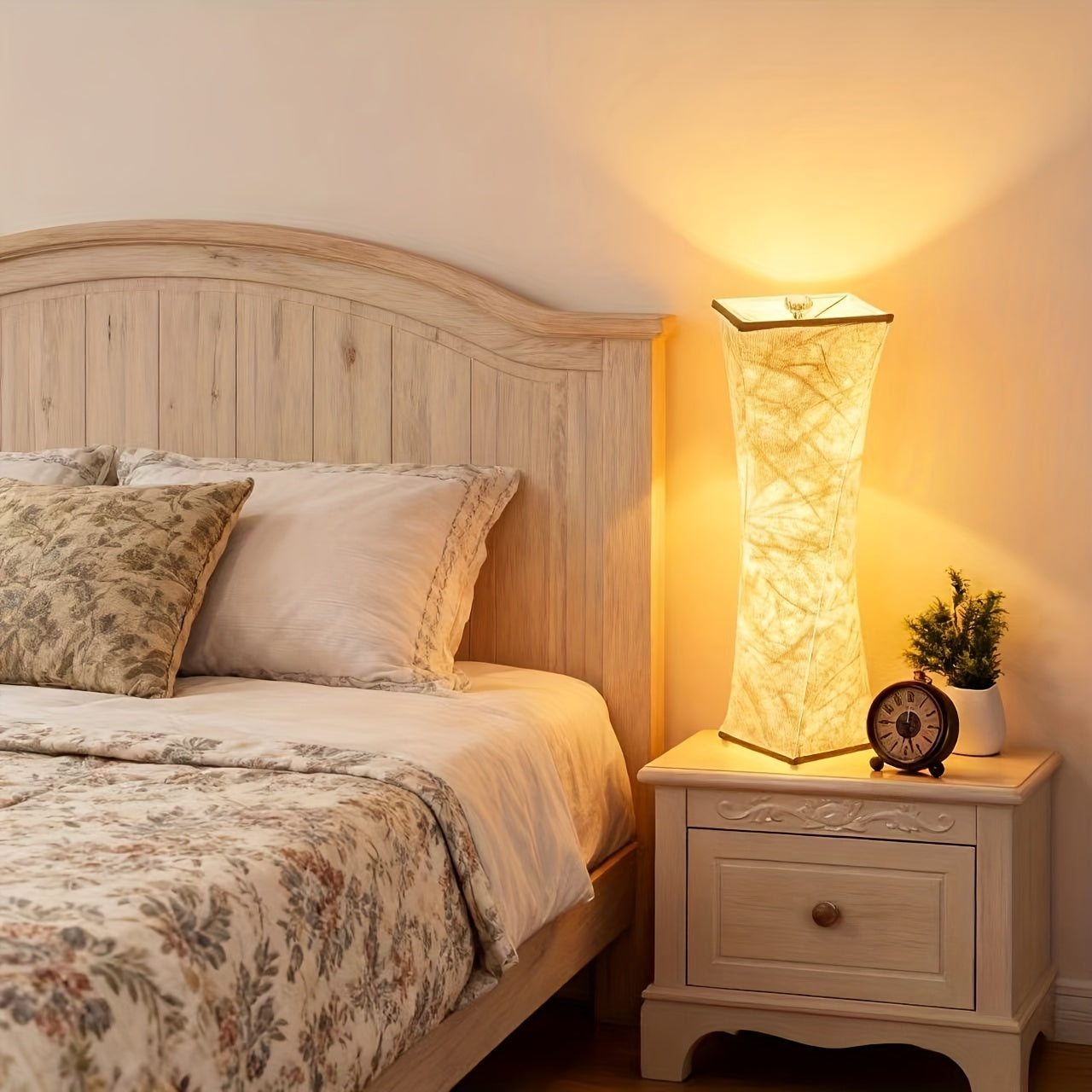 Moktan Sabai Set of 2 Dimmable Table Lamps – 3-Way White & Gold Bedside Lamps for Bedroom