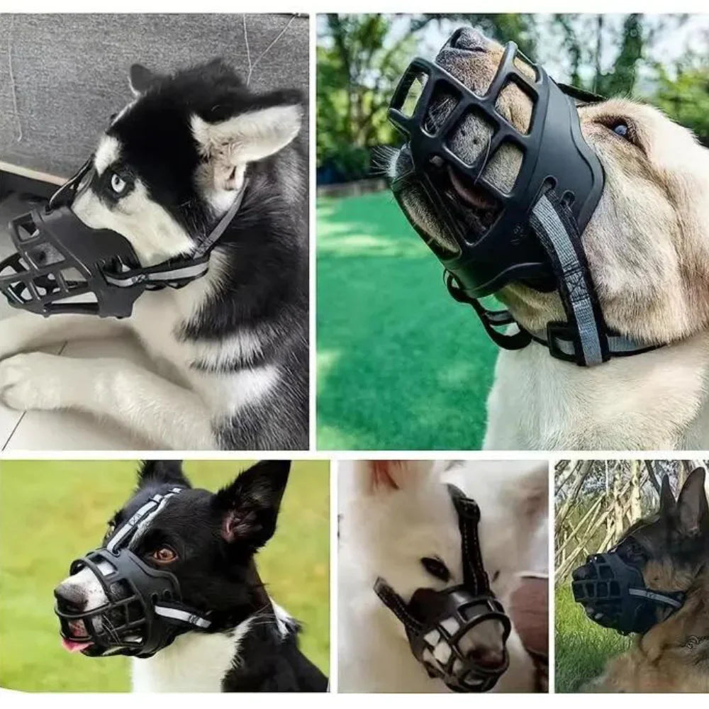 Moktan Sabai Adjustable Mesh Dog Muzzle