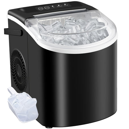 LBC 26lb Countertop Ice Maker with Auto-Clean for Home & Parties