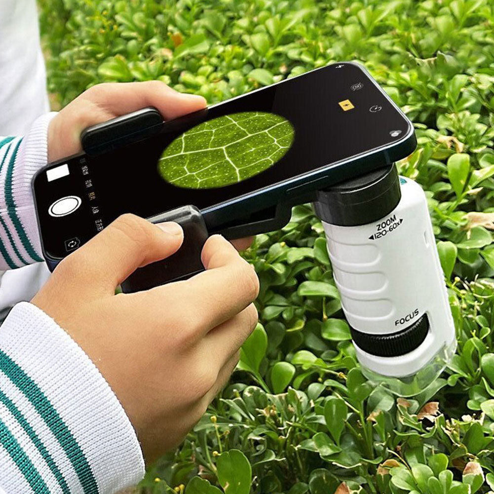 Moktan Sabai Digital Microscope for Children 200MP with IPS Screen STEM Science Toy