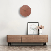Moktan Sabai Silent Wooden Wall Clock