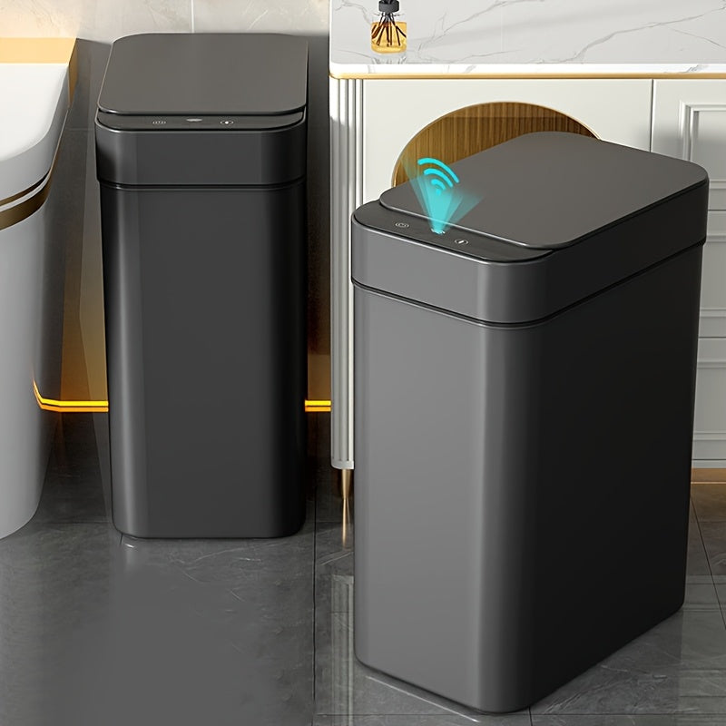Moktan Sabai 11L Motion Sensor Trash Can Slim Touchless Bathroom Kitchen Bin