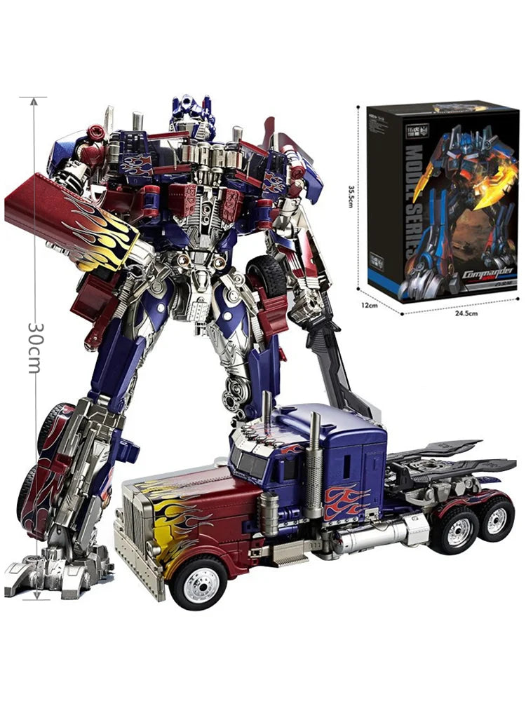 Moktan Sabai 30cm Remote Control Transforming Robot Action Figure with Accessories Optimus Prime