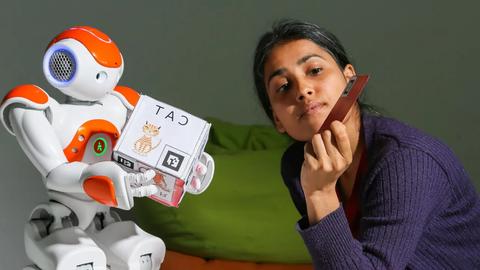 Moktan Sabai Advanced Humanoid AI Companion Robot for Adults with Multi-Sensory Interaction and Global Communication