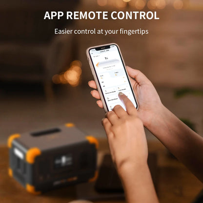 Pecron E300LFP 600W Portable Power Station 288Wh LiFePO4 Solar Generator for Camping & Home