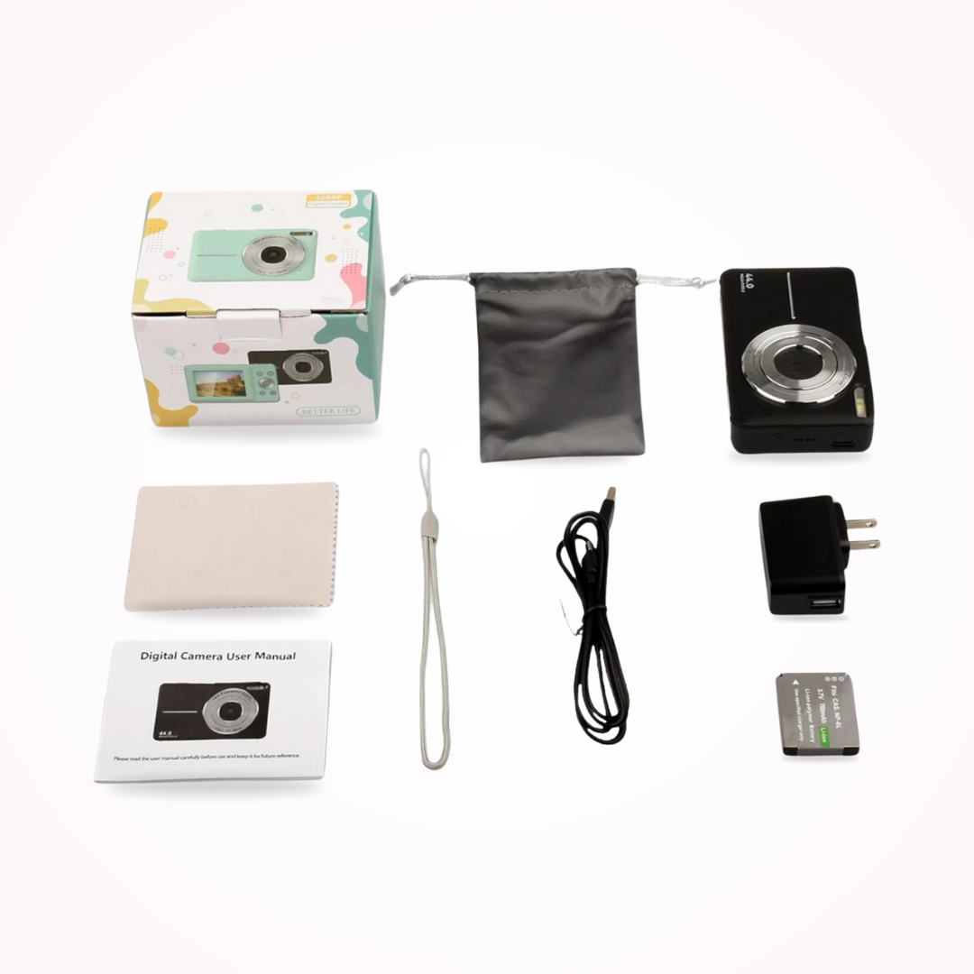Moktan Sabai Vintage Digital Camera 1080P Retro Compact Camera
