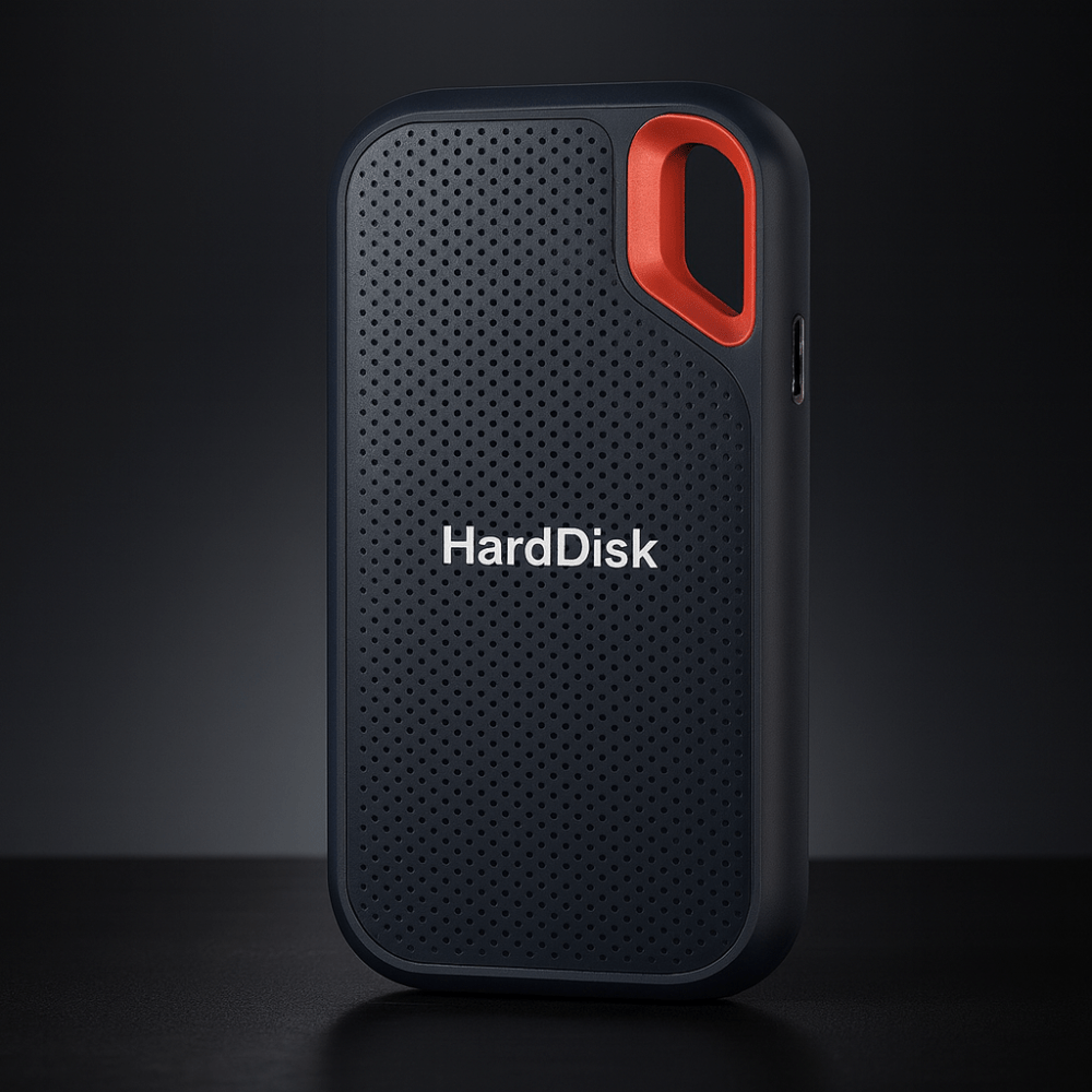 Moktan Sabai Portable External SSD 2TB USB-C Solid State Drive Black