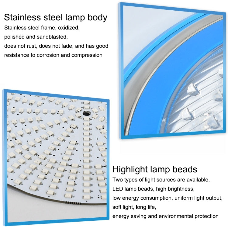 Moktan Sabai 15W LED Pool Light IP68 Waterproof Stainless Steel Underwater Wall Mounted Light