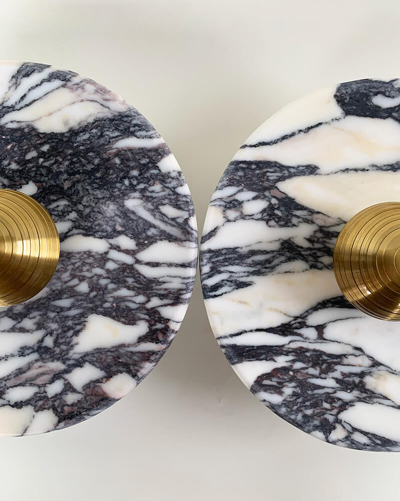 Moktan Sabai Calacatta Marble Wall Lamp LED 5W Warm Light Vintage Sconce 23cm