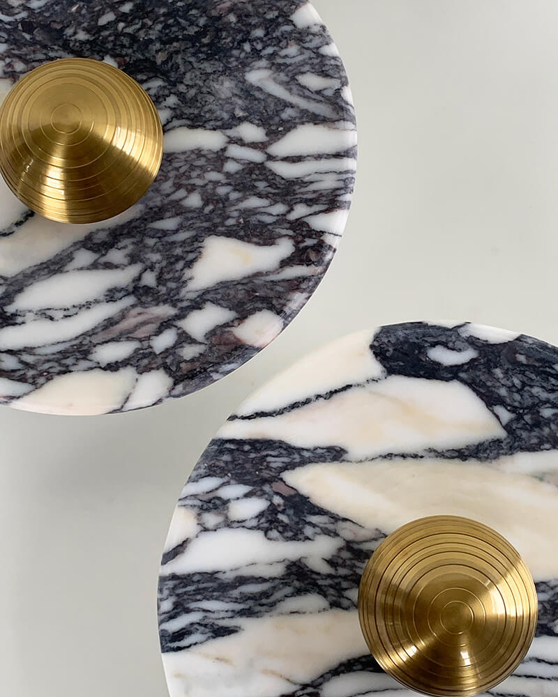 Moktan Sabai Calacatta Marble Wall Lamp LED 5W Warm Light Vintage Sconce 23cm