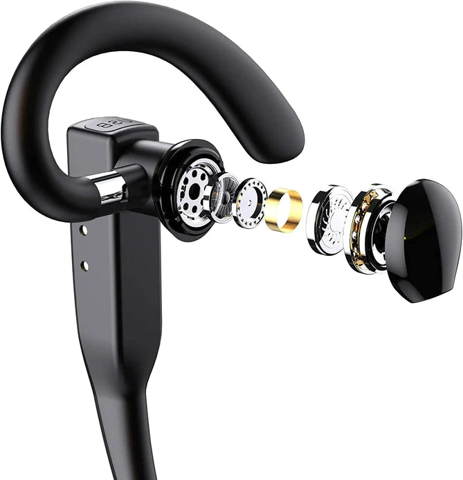 Moktan Sabai Bluetooth 5.1 Wireless Headset Noise Cancelling Hands Free Earphone