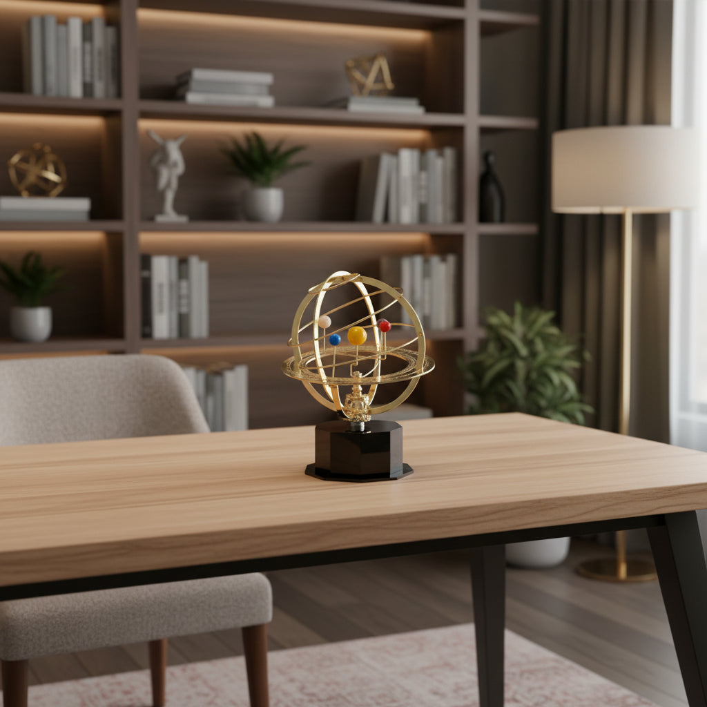 Moktan Sabai Solar System Orrery Model