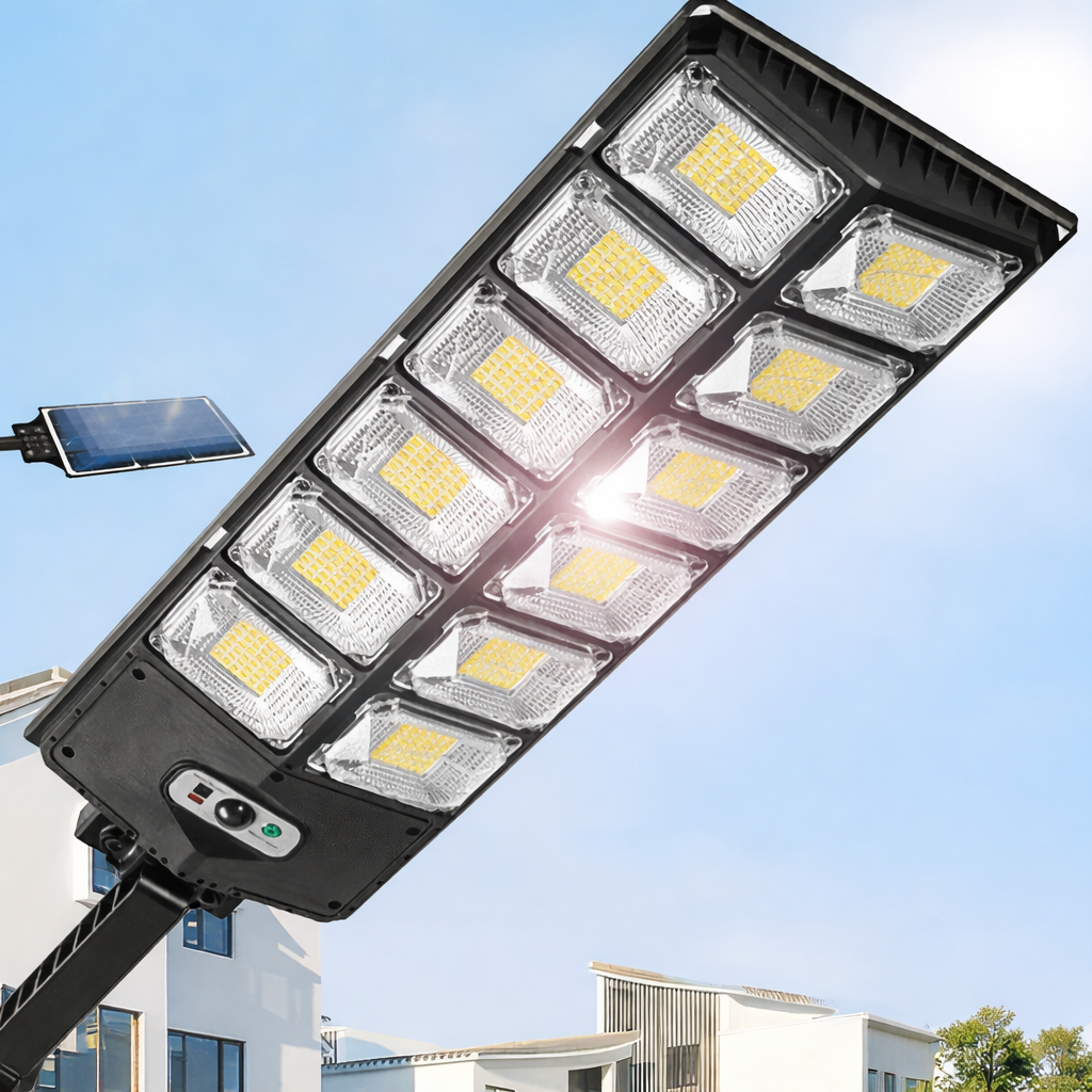 Moktan Sabai 504LED Solar Street Light Outdoor Motion Sensor Remote Control Waterproof 4300mAh