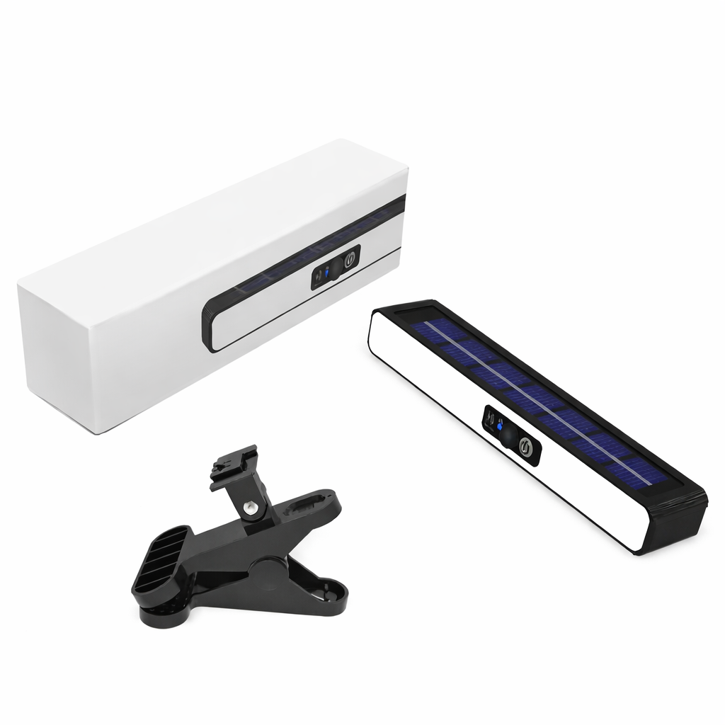 Clip-On Solar Motion Lights Outdoor 36 LED Waterproof Security Solar Fence Lamp