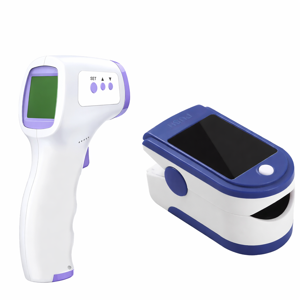 Moktan Sabai Digital Infrared Device & Portable Finger Sensor – Touch-Free Display & Carry Case