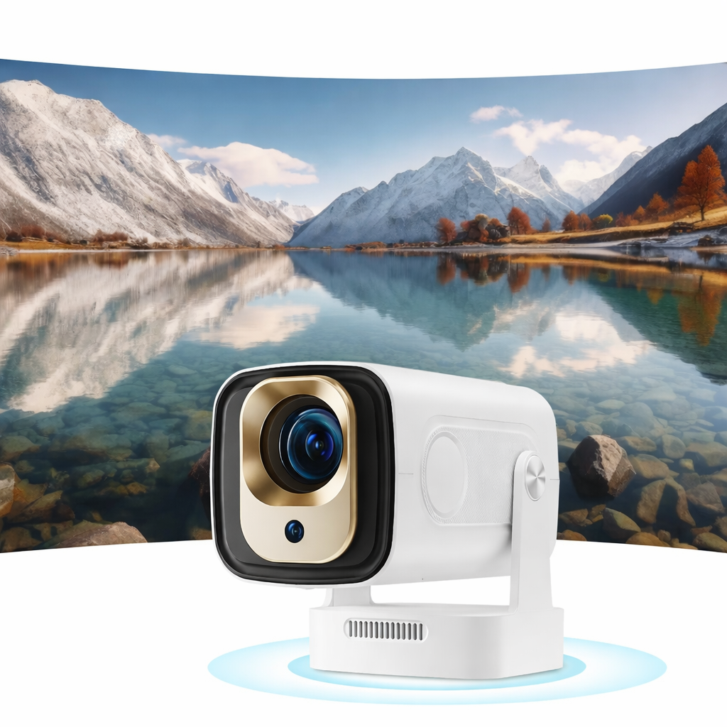 Moktan Sabai Android 11 4K Projector 1080P Auto Focus Dual WiFi BT5.4 Home Outdoor Movie