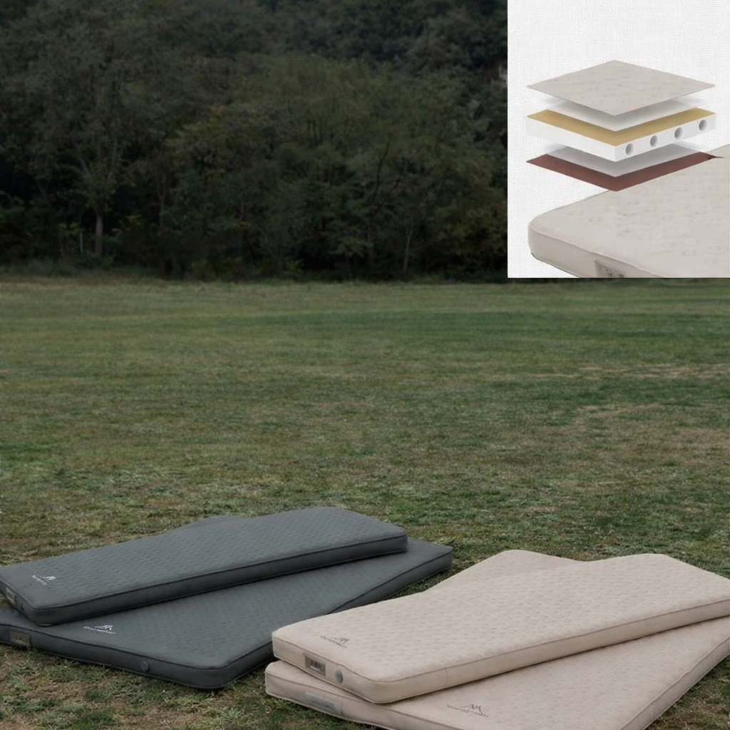 Moktan Sabai MOUNTAINHIKER Self-Inflating Camping Mattress 10cm Thick Foldable Air Sleeping Pad