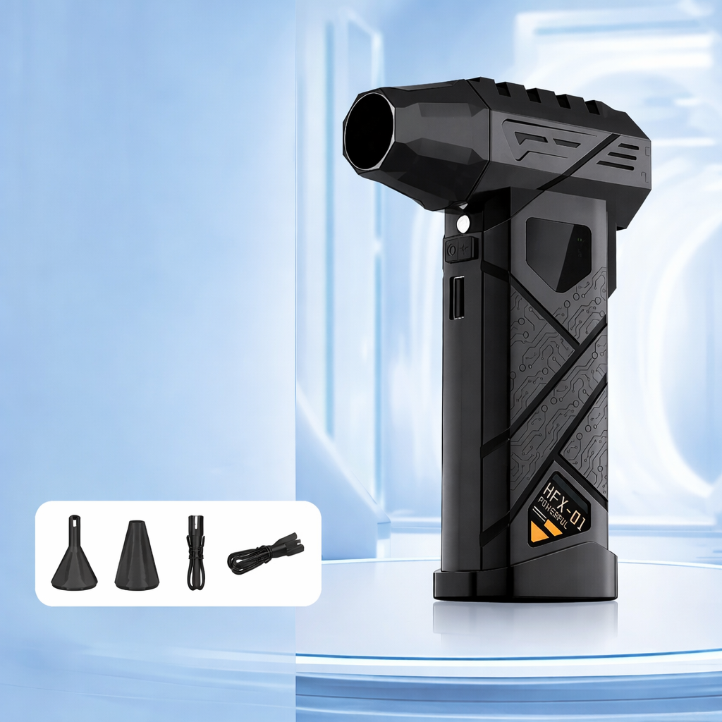 Moktan Sabai Wireless Air Blower – HFX-01 Turbo Compressed Duster with Strong Airflow & Power Bank Blowing