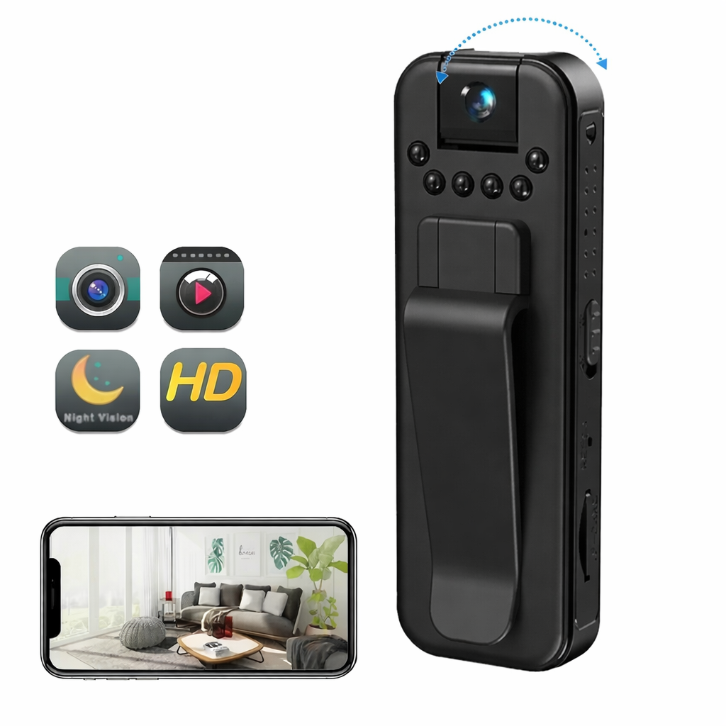 Moktan Sabai 1080P HD Mini Camera – Portable Digital Video Recorder with Night Vision & Infrared