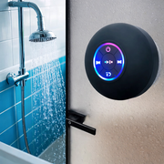 Moktan Sabai Portable Waterproof Bluetooth Speaker with LED Light Suction Cup Outdoor