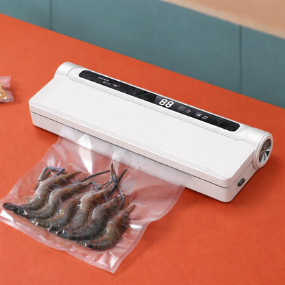 Automatic Vacuum Sealer Machine Strong Suction Food Saver No-Bag Selection Needed