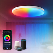 Moktan Sabai Smart WiFi RGB Ceiling Light 24W App Control Alexa Google Home Bedroom Lamp