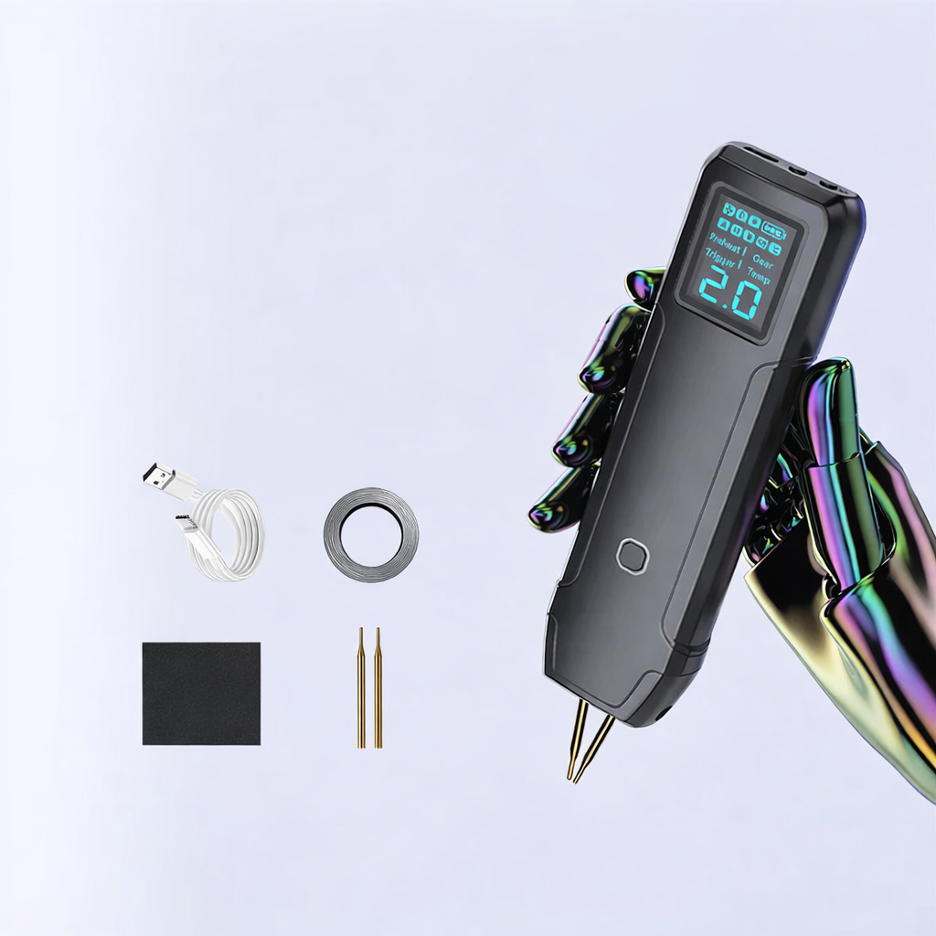 Moktan Sabai Awgem Portable Handheld Spot Welder DIY Adjustable 90 Gears for 18650 Battery Awgem-SH2-Upgraded