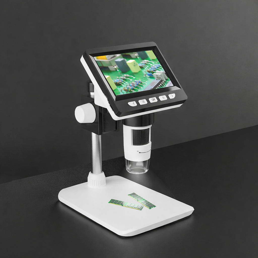 Moktan Sabai 4.3 Inch IPS USB Digital Microscope 1000X Coin Soldering Repair Camera