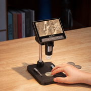 Moktan Sabai 4.3 Inch LCD Digital Microscope 1000X Coin Repair Camera with LED for PC United States