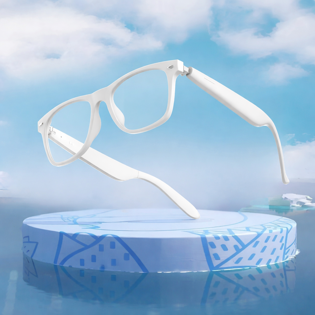 Moktan Sabai AI Smart Glasses Bluetooth Translation Sunglasses Call Headphones UV Protection W-WH