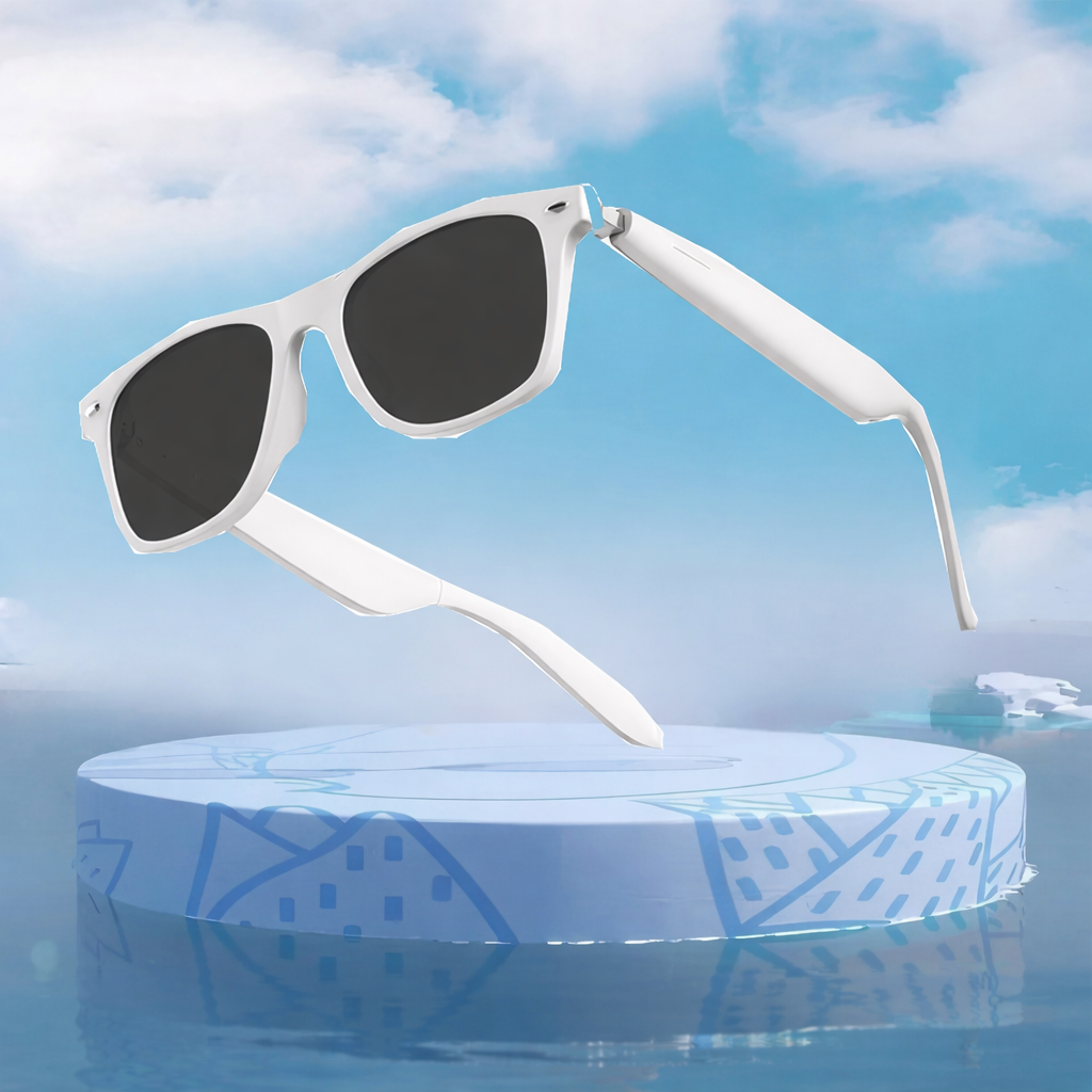 Moktan Sabai AI Smart Glasses Bluetooth Translation Sunglasses Call Headphones UV Protection W-BK
