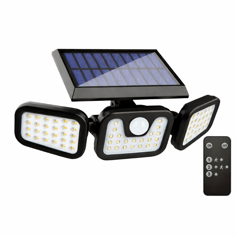 Moktan Sabai Solar Motion Sensor Lights Outdoor – 3000LM Waterproof LED Security Floodlights 1pc-upgraded