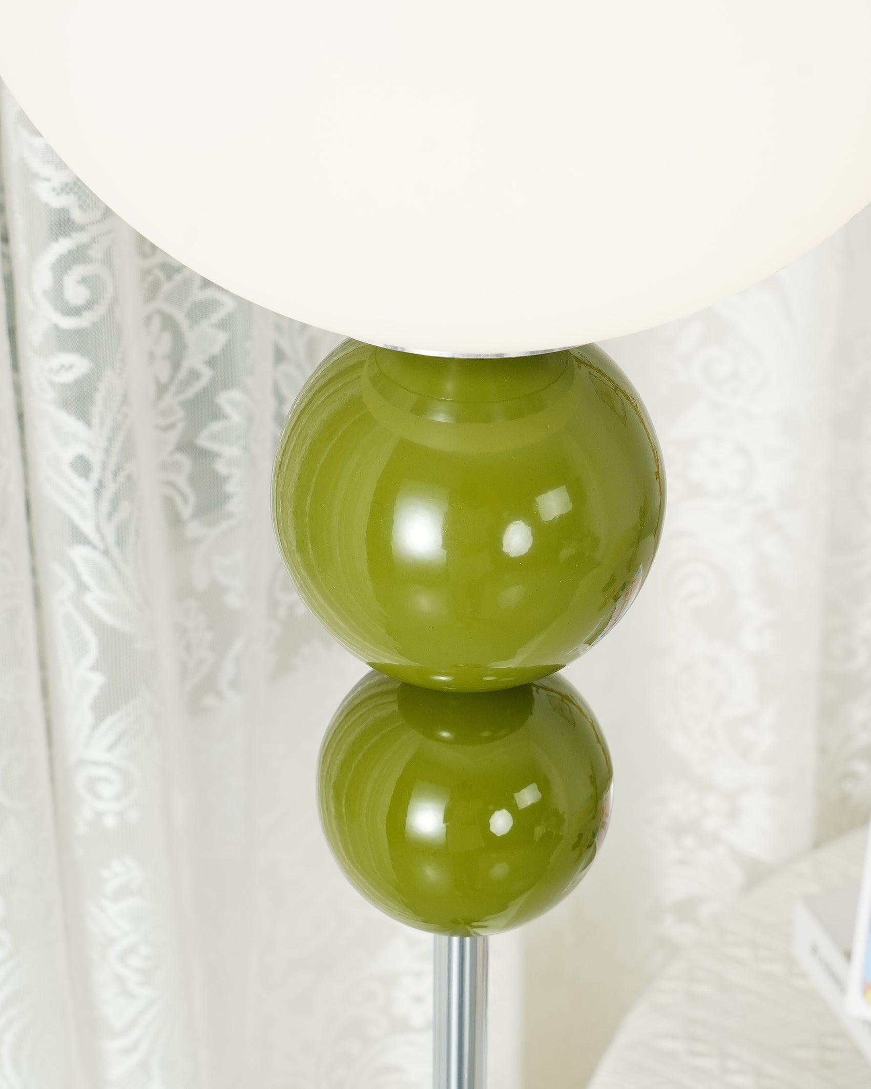 Moktan Sabai Clavel Modern Floor Lamp – Metal & Glass Elegant Standing Light