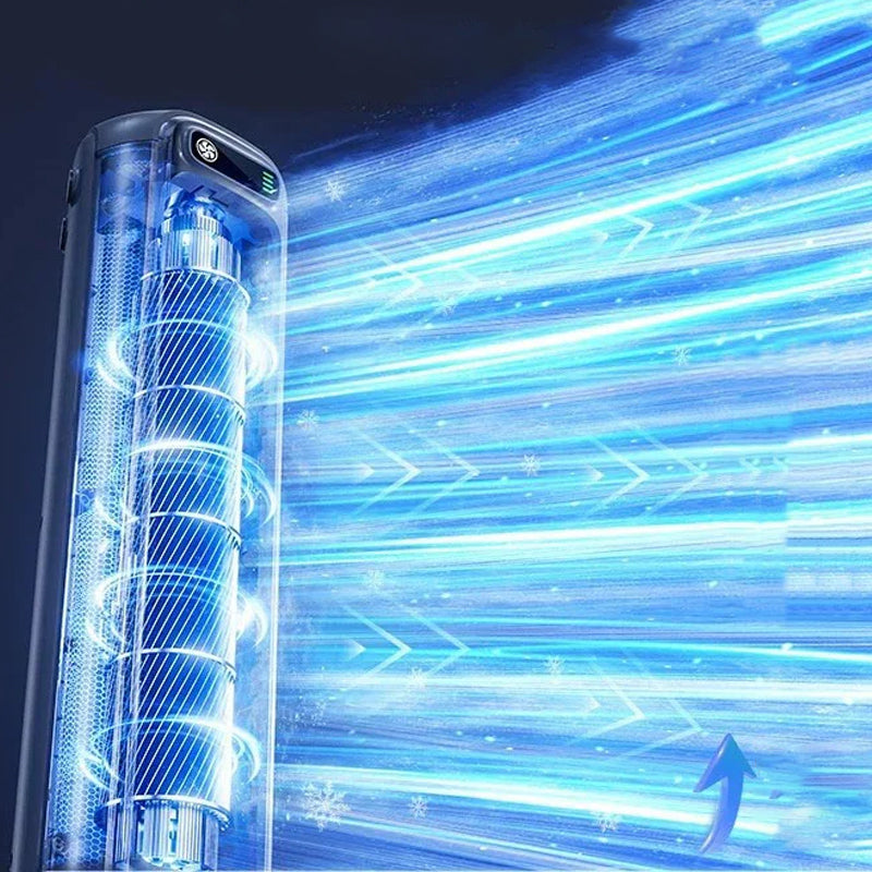 Moktan Sabai Portable Air Conditioner Fan Rechargeable Wall Mount Cooling Fan 2000mAh