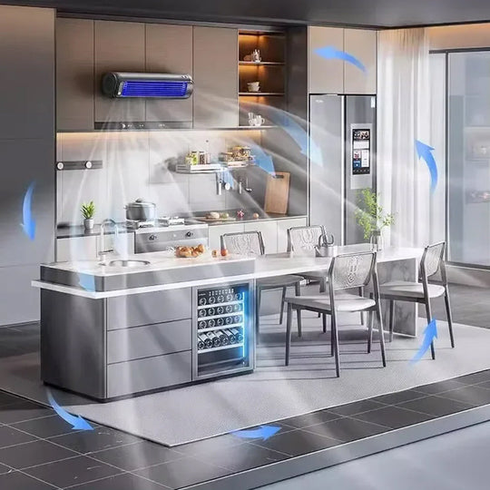 Moktan Sabai Portable Air Conditioner Fan Rechargeable Wall Mount Cooling Fan 2000mAh