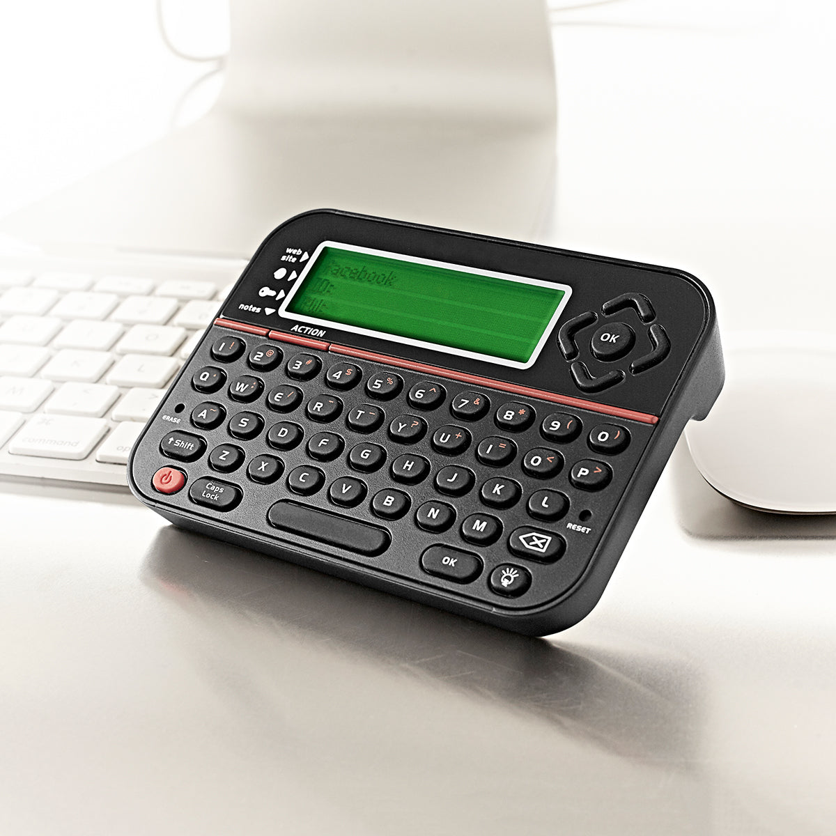 Moktan Sabai Compact Password Manager Vault for Secure Storage of 400 User IDs and Passwords with PIN Access