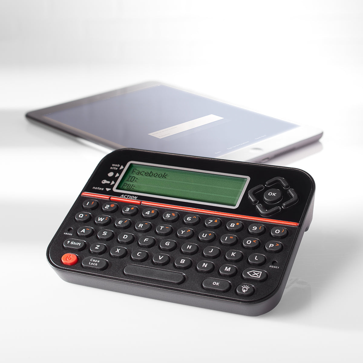 Moktan Sabai Compact Password Manager Vault for Secure Storage of 400 User IDs and Passwords with PIN Access
