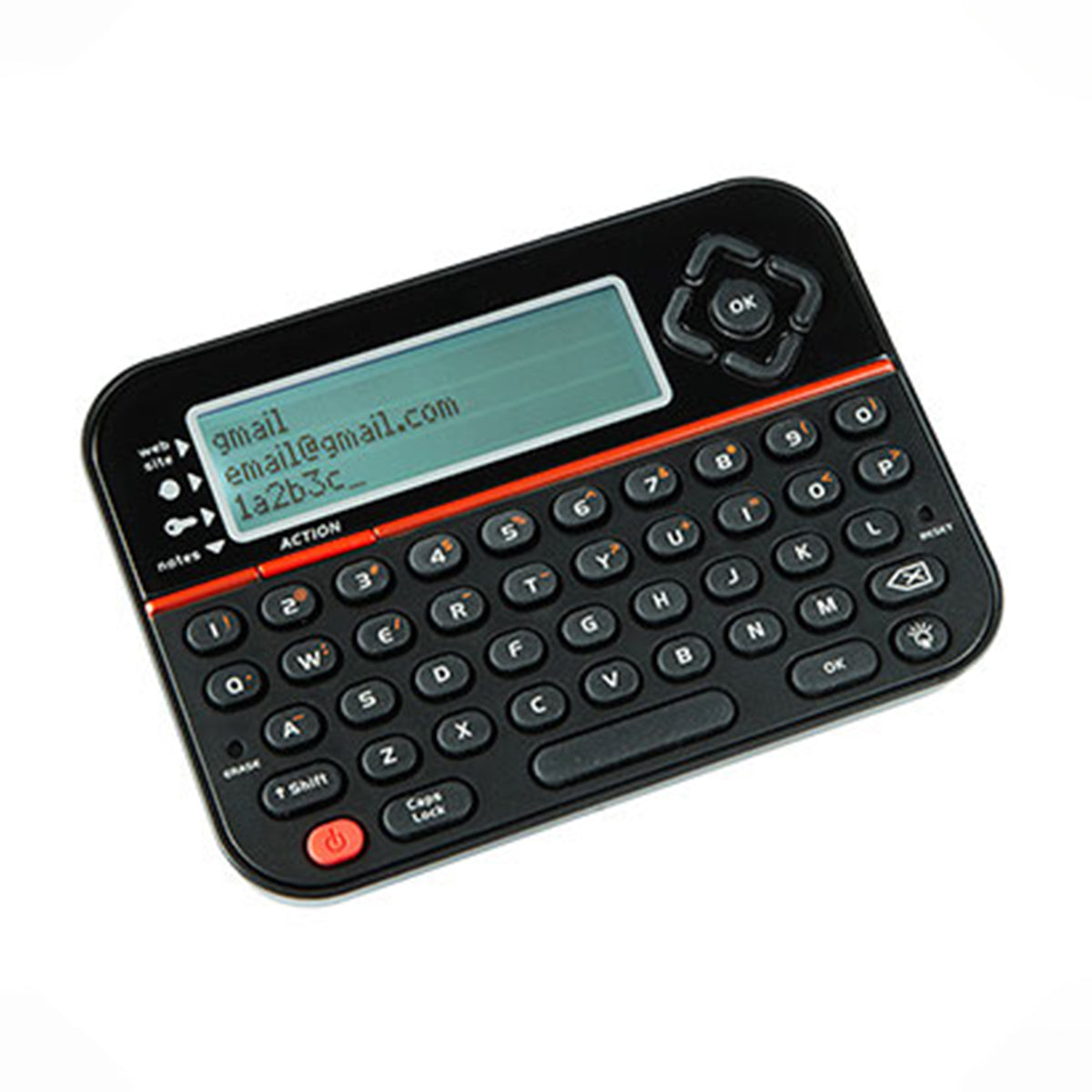 Moktan Sabai Compact Password Manager Vault for Secure Storage of 400 User IDs and Passwords with PIN Access