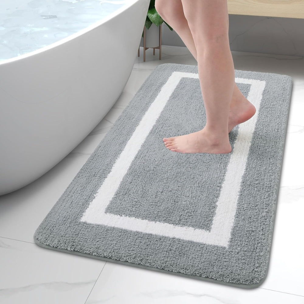 Moktan Sabai Anti-Slip Microfiber Bath Mat Soft Quick Dry Bathroom Rug
